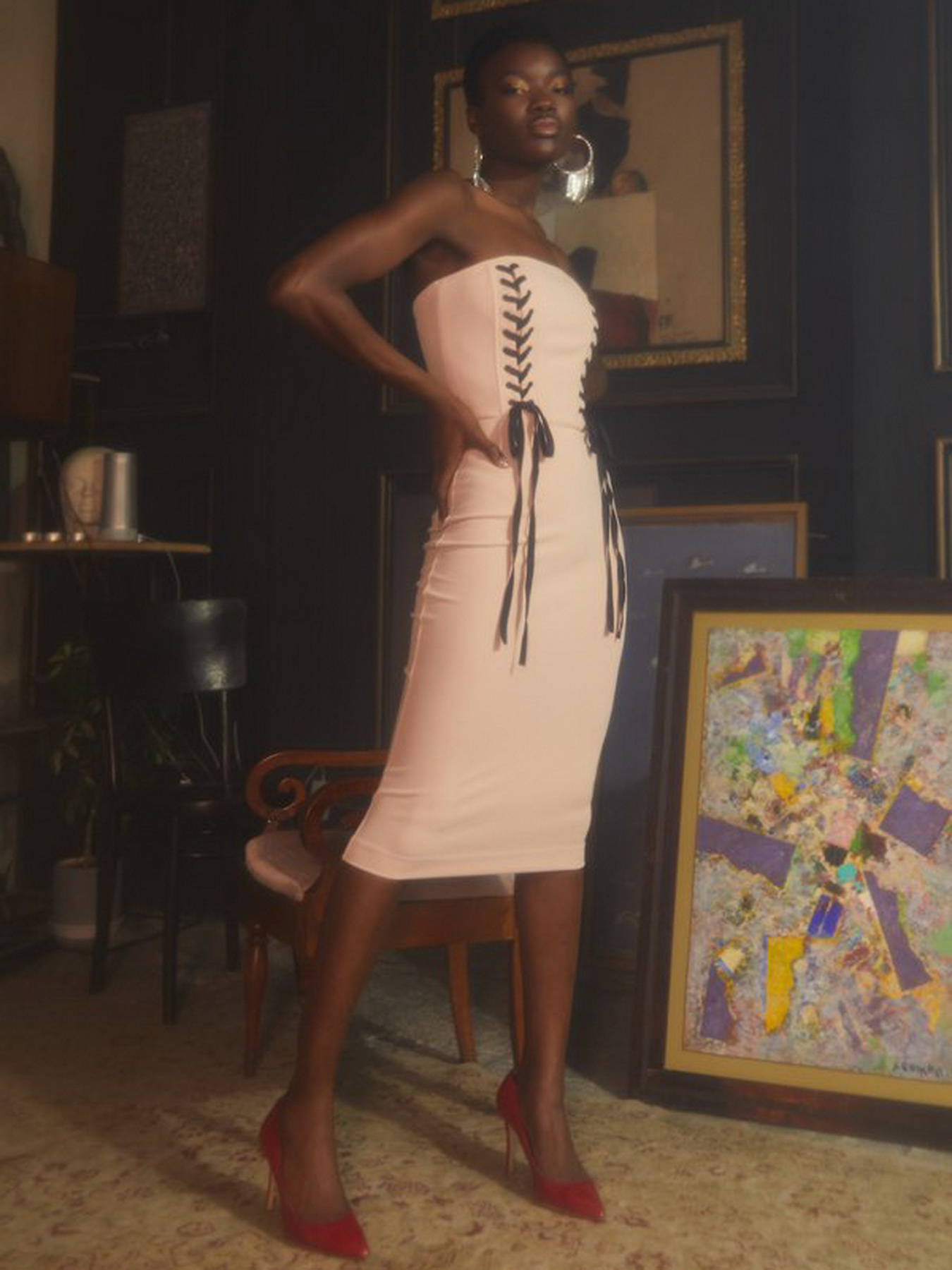 Платье миди Gepur модель 40696 Фото