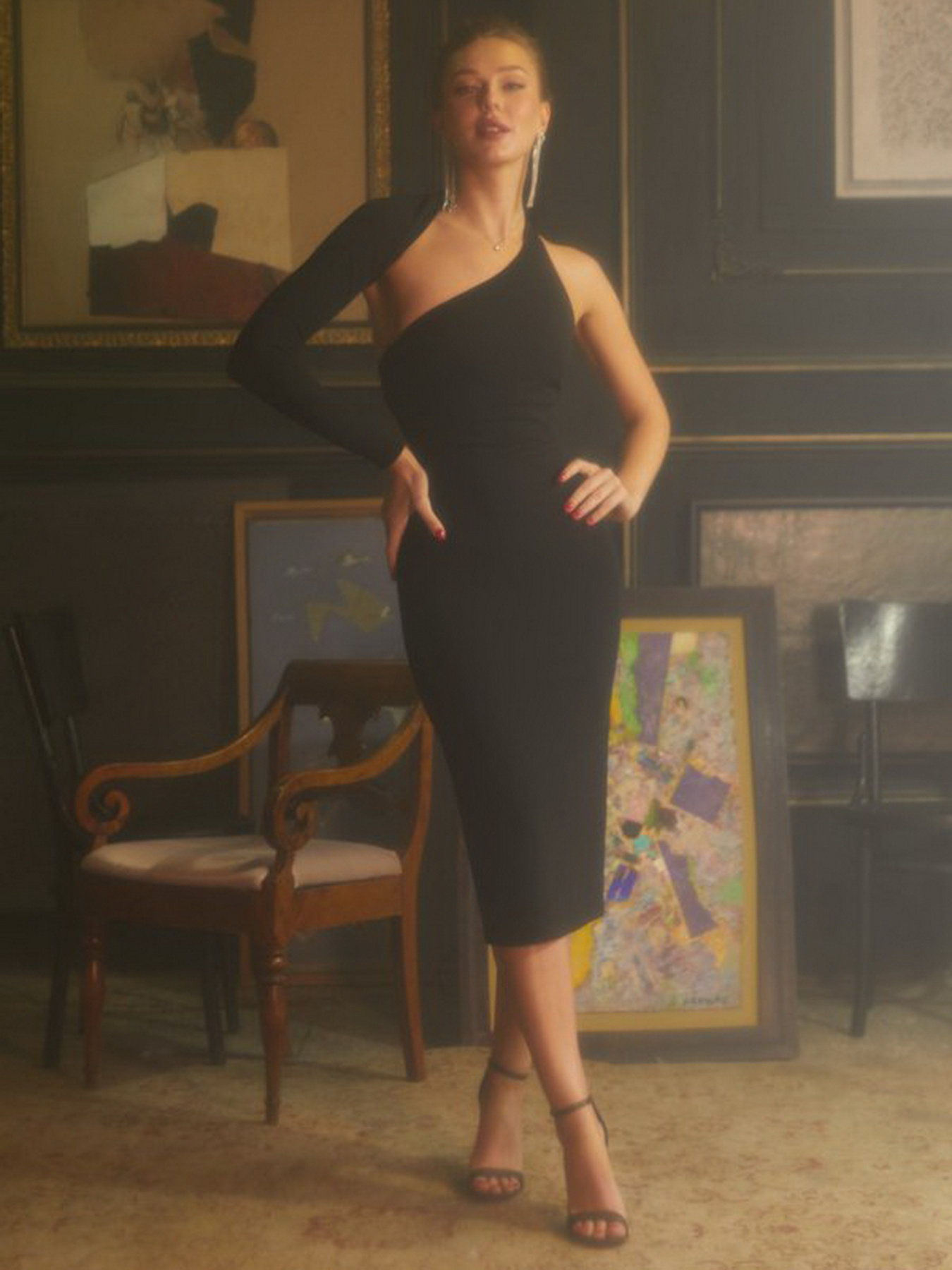 Платье миди Gepur модель 40729 Фото