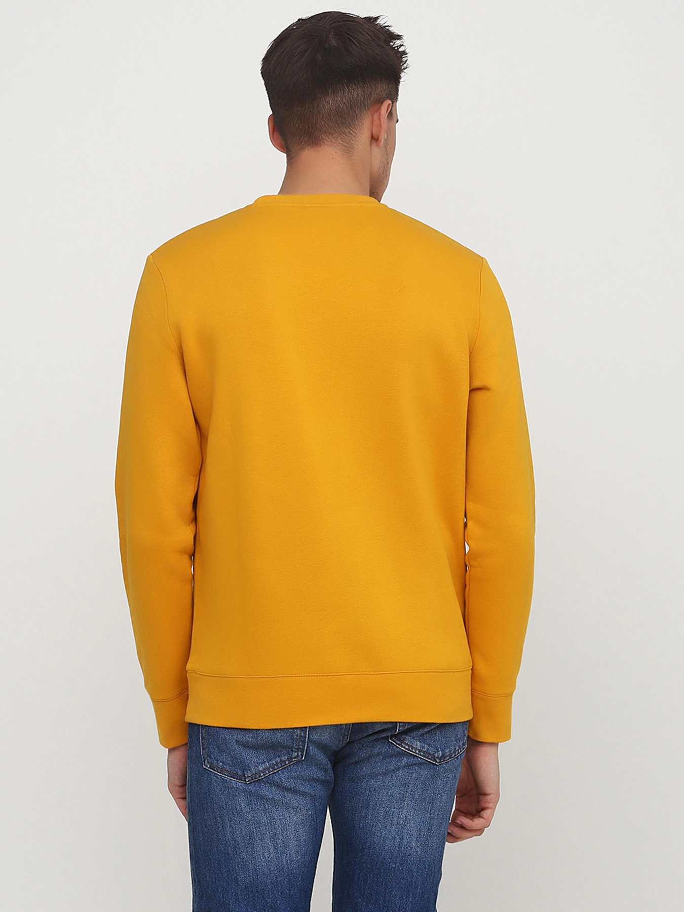 Свитшот H&M модель 6233367RP2_горчичный Фото