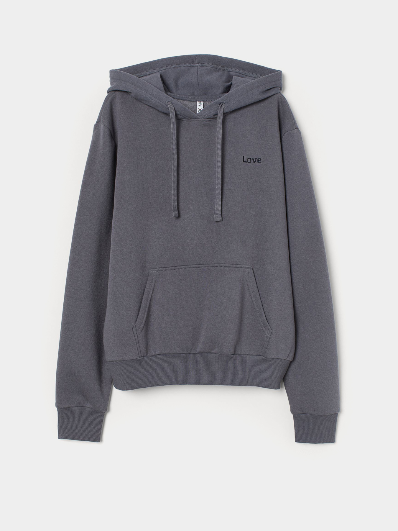 Худи H&M модель 7156242dm_Темно-серый Фото