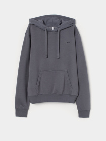 Худи H&M модель 7156242dm_Темно-серый Фото