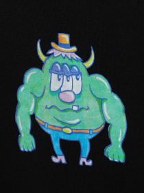 Світшот Weekday модель 9537233abr_Черный Фото