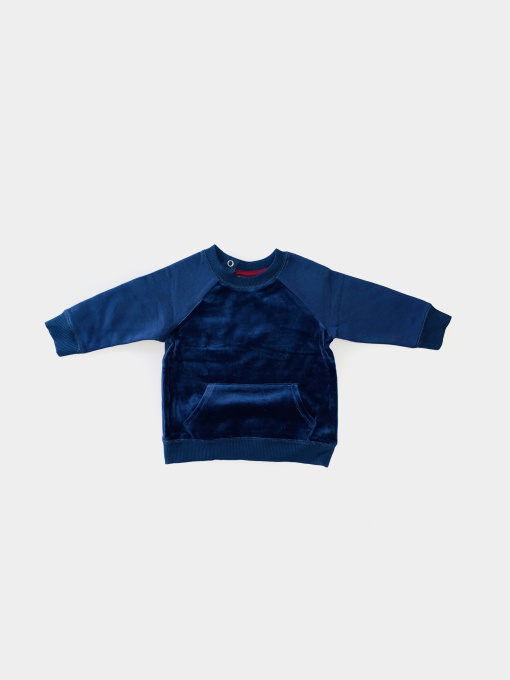 Свитшот H&M модель 8714523abr_Темно-синий Фото