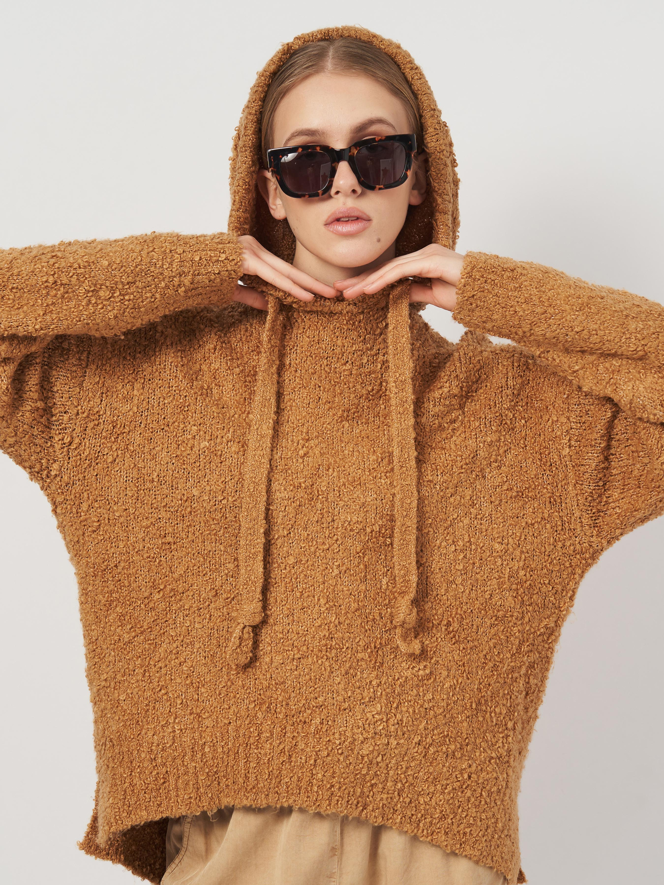 Худи H&M модель 5201225abr_Бежевый Фото