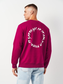 Світшот H&M модель 5849536ral_Пурпурный Фото