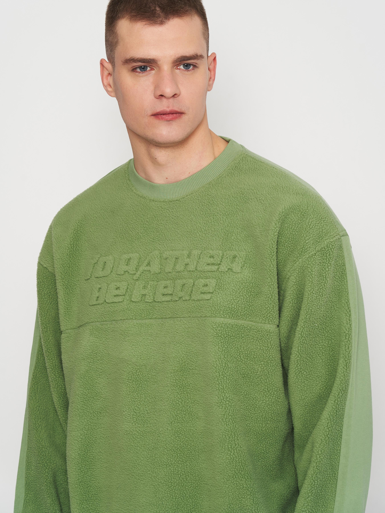 Свитшот H&M модель 1125896arl_Светло-зеленый Фото