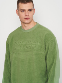 Свитшот H&M модель 1125896arl_Светло-зеленый Фото