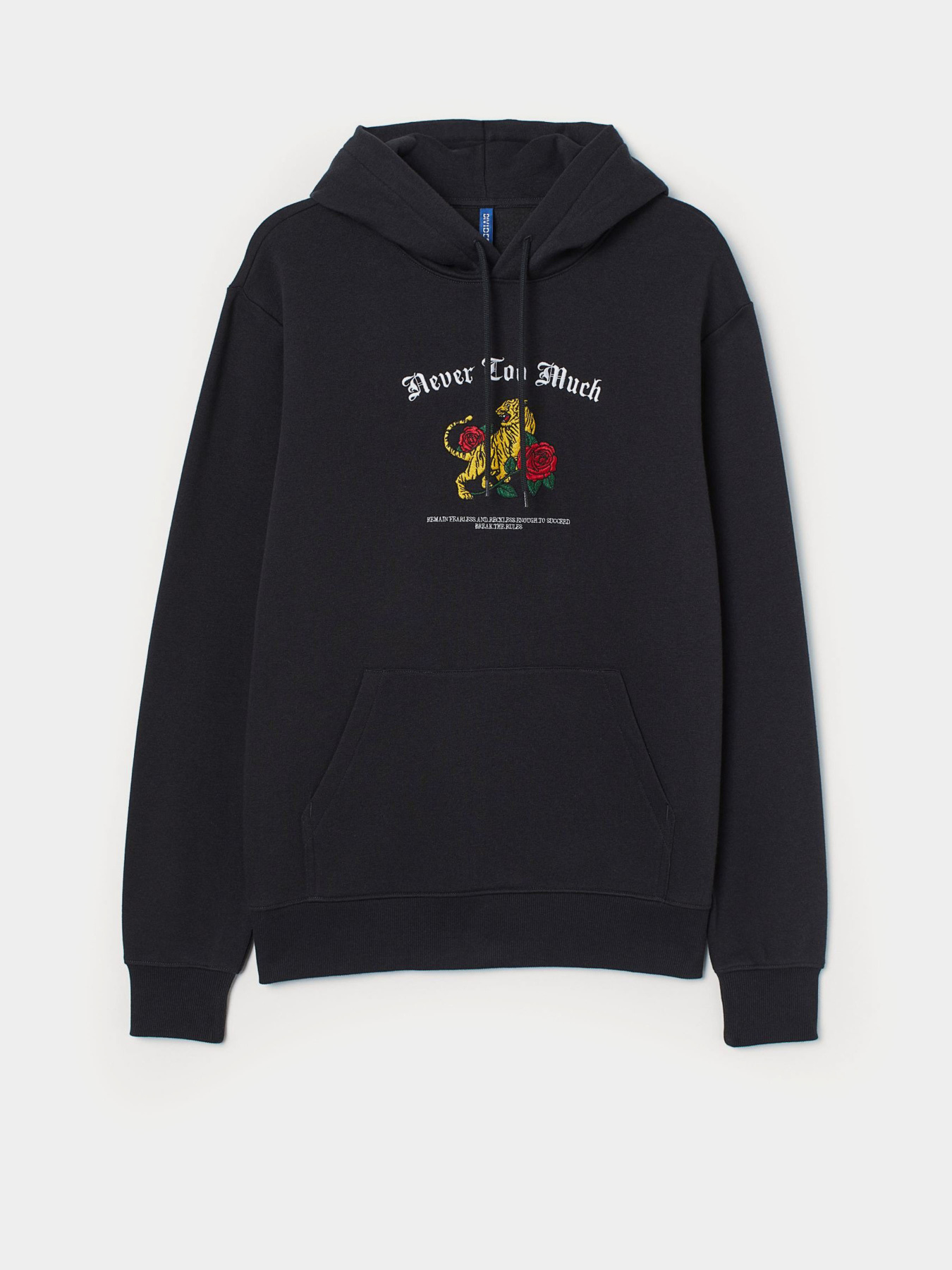 Худи H&M модель 7387132wer_Черный Фото