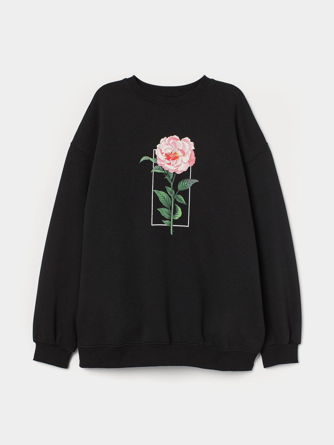 Свитшот H&M модель 8290721wer_Черный Фото