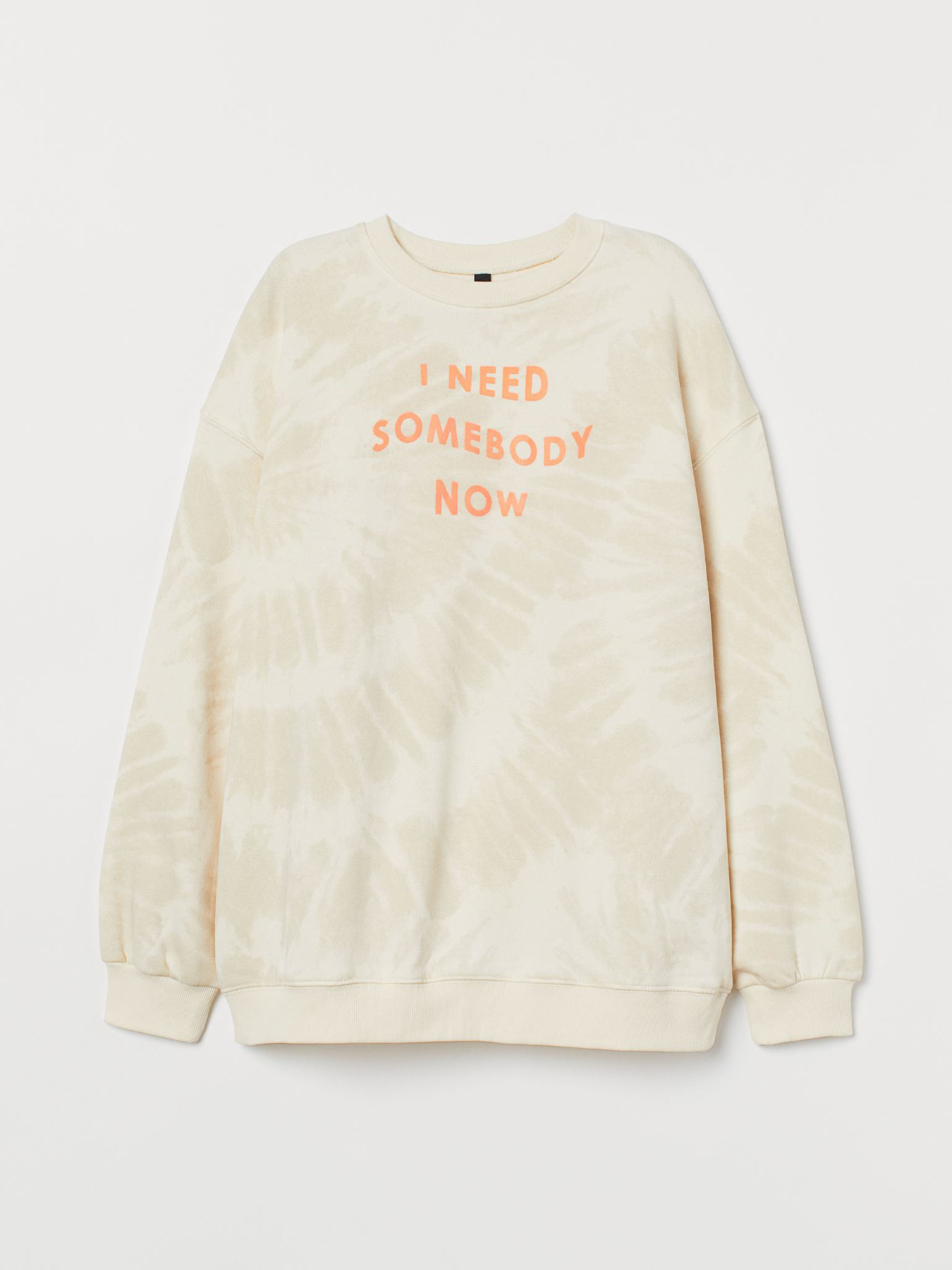 Світшот H&M модель 8290721wer_бежево-оранжевый Фото