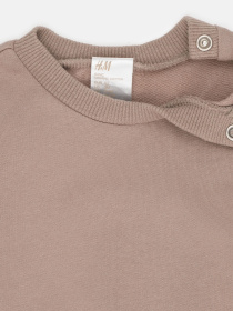 Свитшот H&M модель 7647586ral_Темно-бежевый Фото