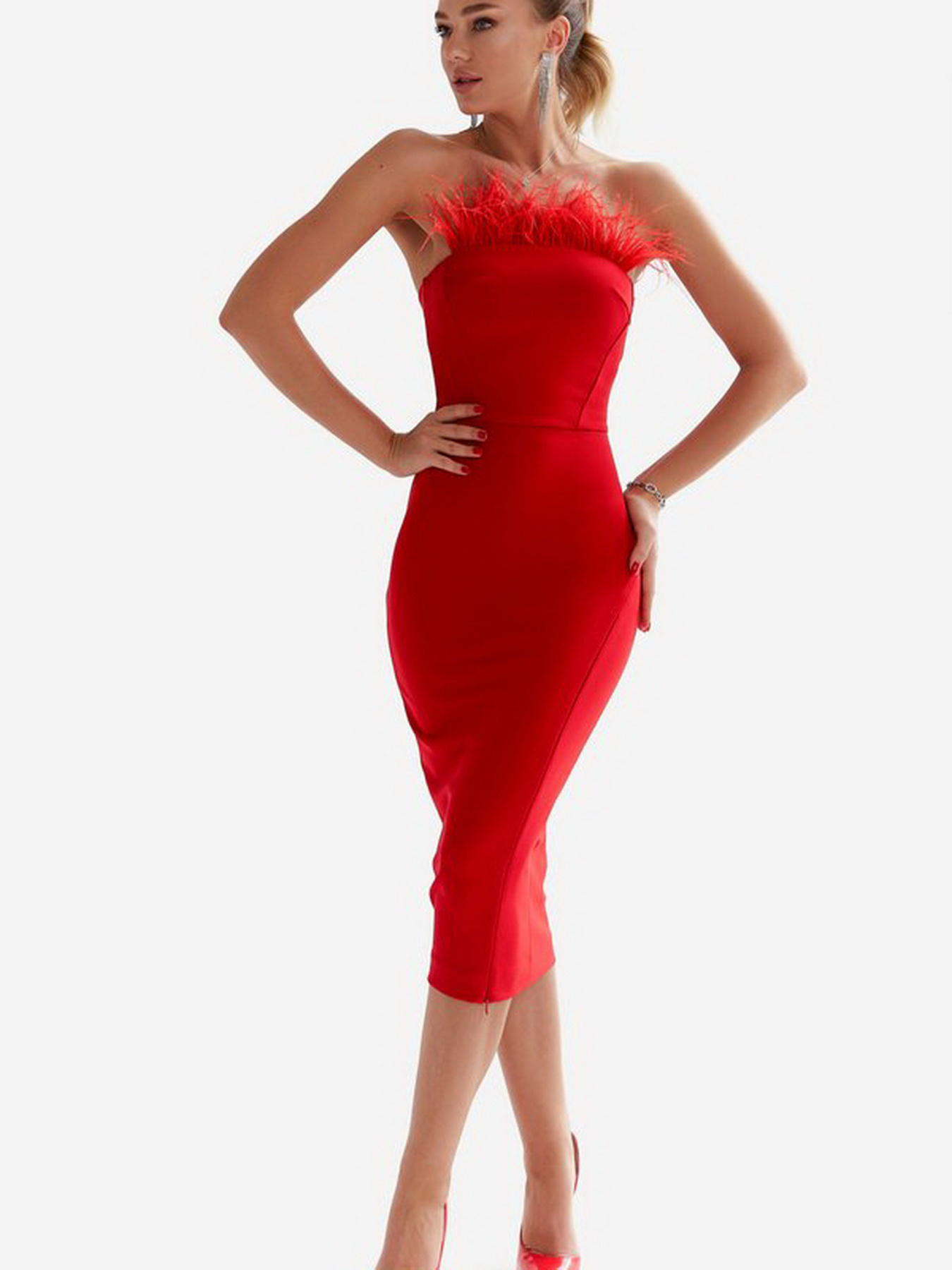 Платье миди Gepur модель 40880 Фото