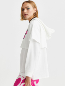 Худи H&M модель 1126707arl_Белый Худи H&M модель 1126707arl_Белый Фото