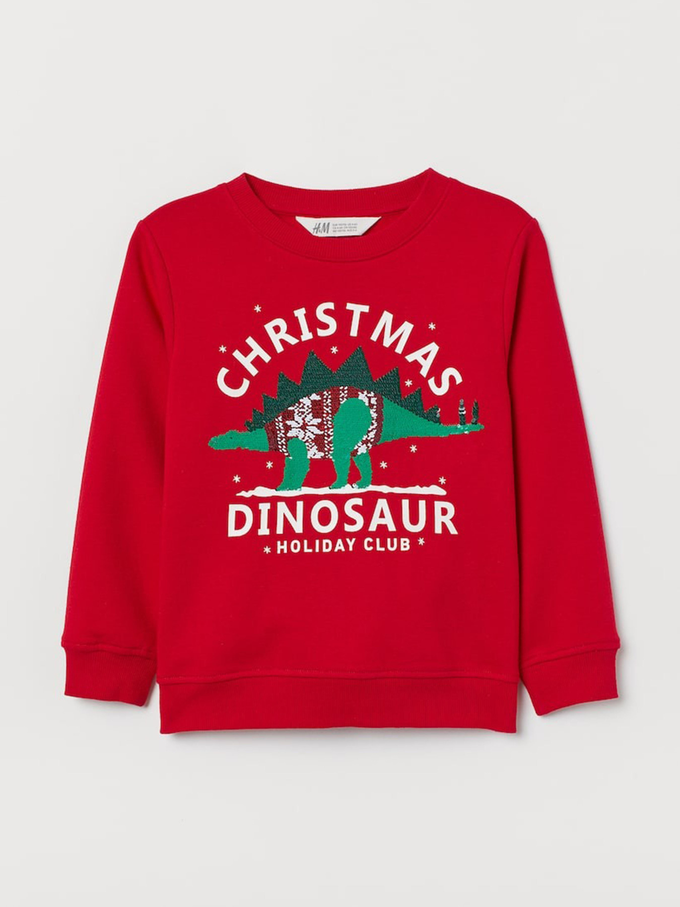 Свитшот H&M модель 7776940kwer_Красный Фото