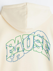 Худі H&M модель 10196796wer_Кремовый Фото