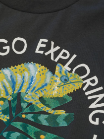 Свитшот H&M модель 9536543kwer_Темно-серый Фото