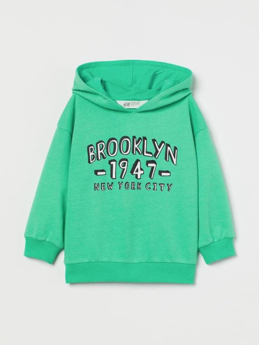 Худи H&M модель 9996204kwer_Зеленый Фото