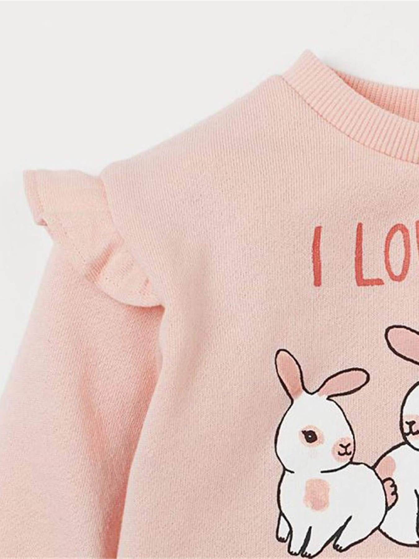 Світшот H&M модель 8730932kwer_Светло-розовый Фото