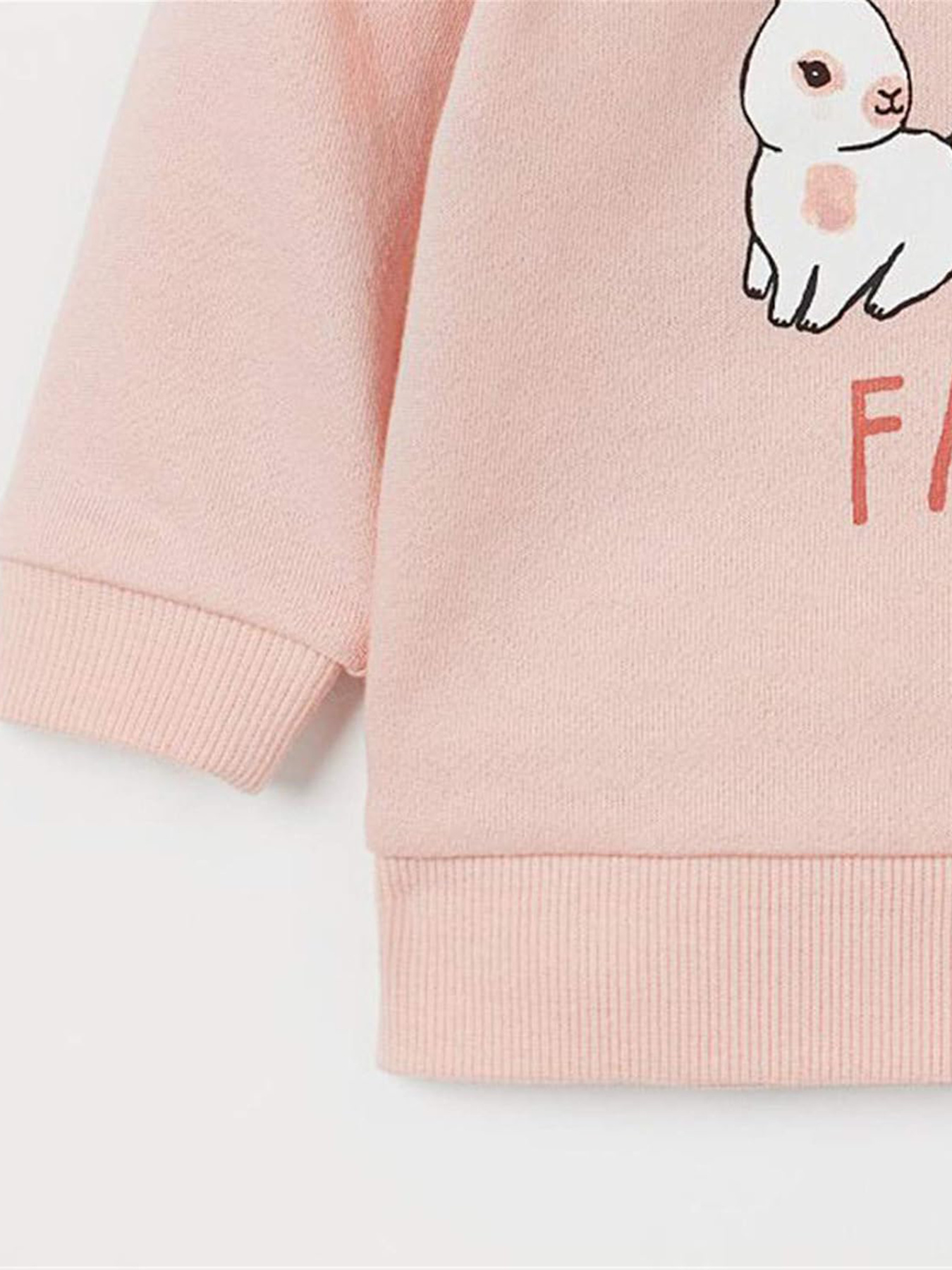 Світшот H&M модель 8730932kwer_Светло-розовый Фото