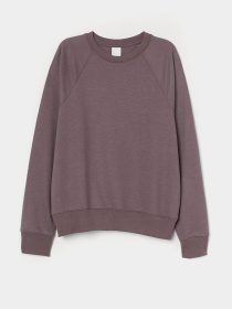 Свитшот H&M модель 7863042wer_Лиловый Свитшот H&M модель 7863042wer_Лиловый Фото