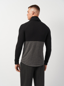 Свитшот H&M модель 5553012ral_Черно-серый Фото