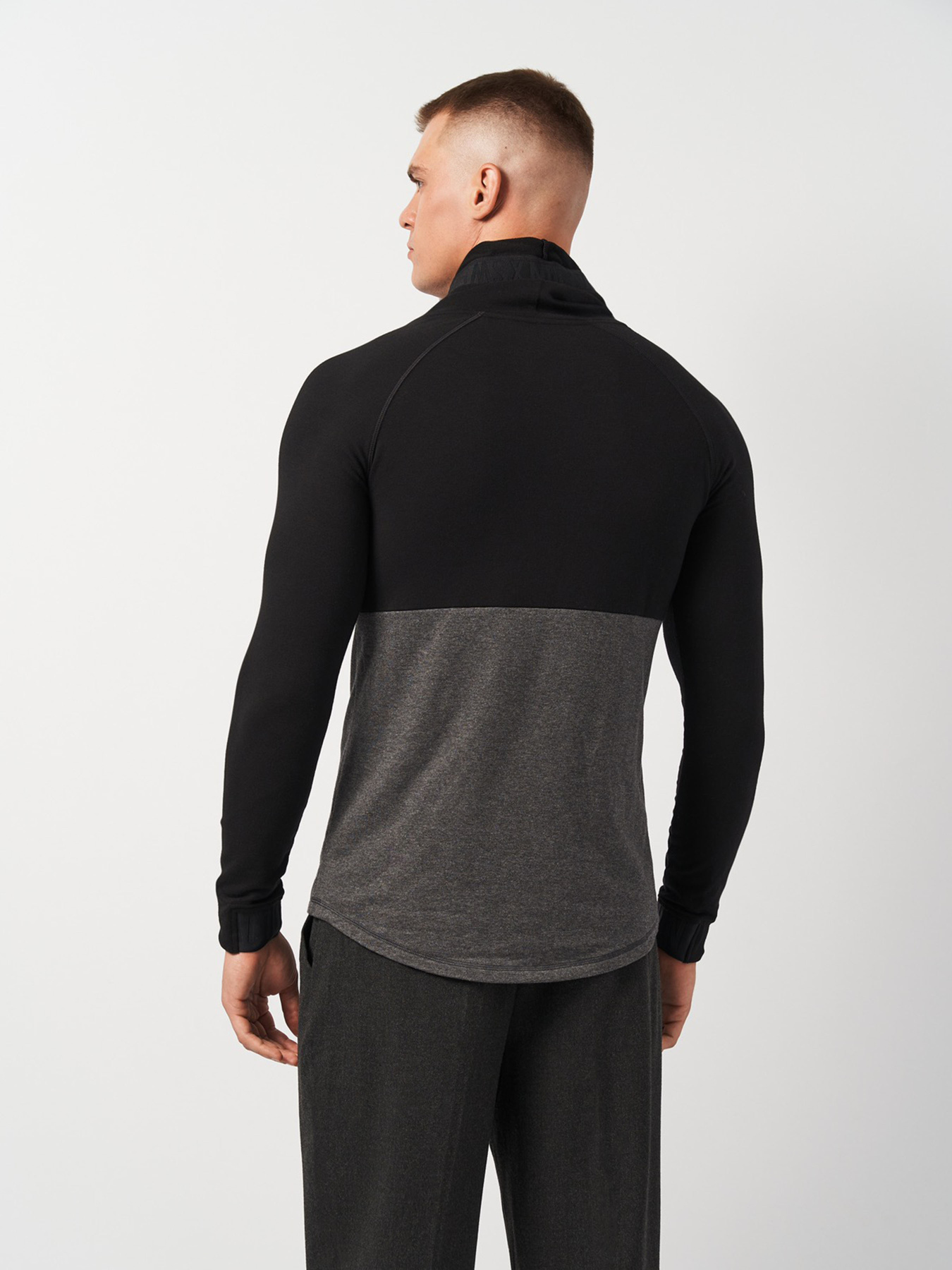 Світшот H&M модель 5553012ral_Черно-серый Фото