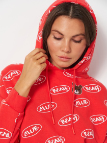 Худи H&M модель 1046272wer_Красный Фото