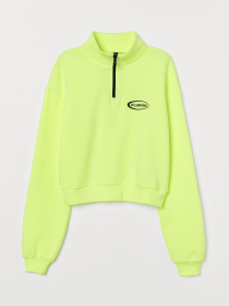 Свитшот H&M модель 8165871wer_Салатовый Фото