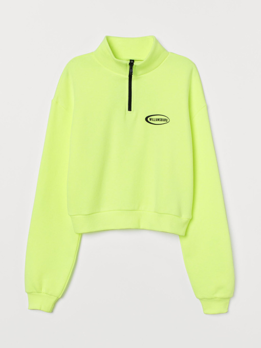 Свитшот H&M модель 8165871wer_Салатовый Фото