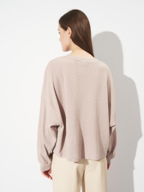 Свитшот H&M модель 8824813wer_Бежевый Фото