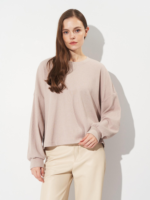 Свитшот H&M модель 8824813wer_Бежевый Фото