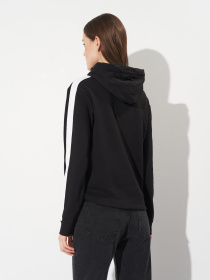 Худи H&M модель 7344612wer_Черно-белый Фото