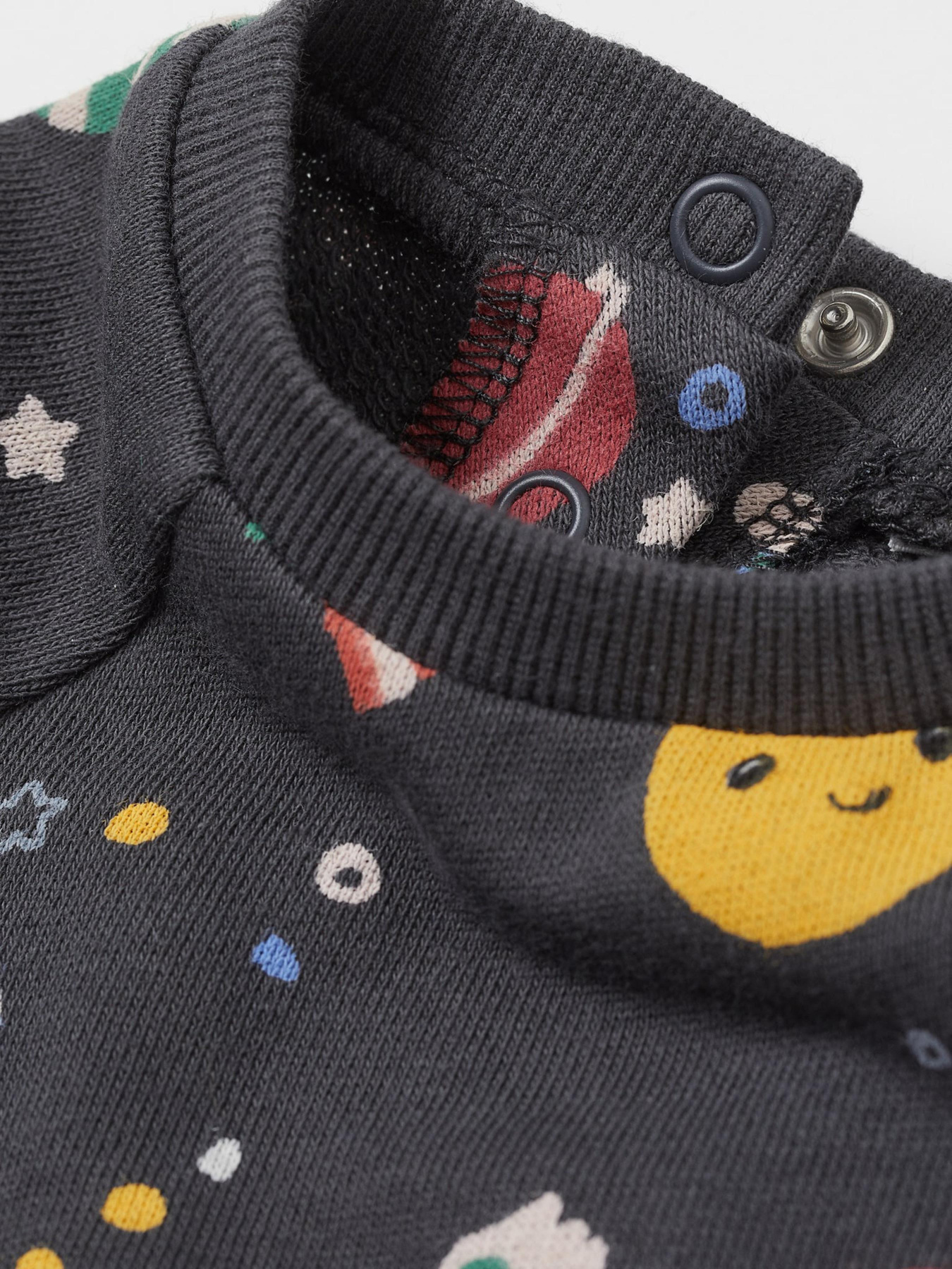 Світшот H&M модель 7439042kwer_Темно-серый Світшот H&M модель 7439042kwer_Темно-серый Фото