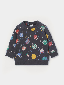 Світшот H&M модель 7439042kwer_Темно-серый Світшот H&M модель 7439042kwer_Темно-серый Фото