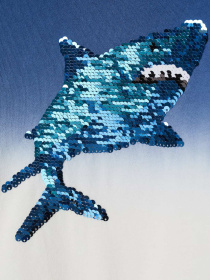 Свитшот H&M модель 7914841kwer_Сине-белый Фото