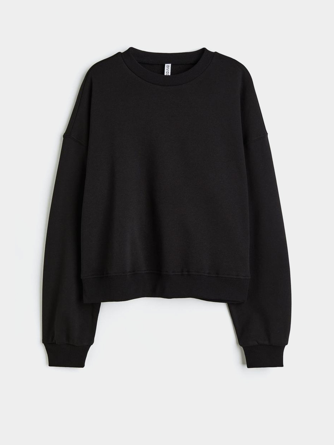 Світшот H&M модель 4715912wer_Черный Фото