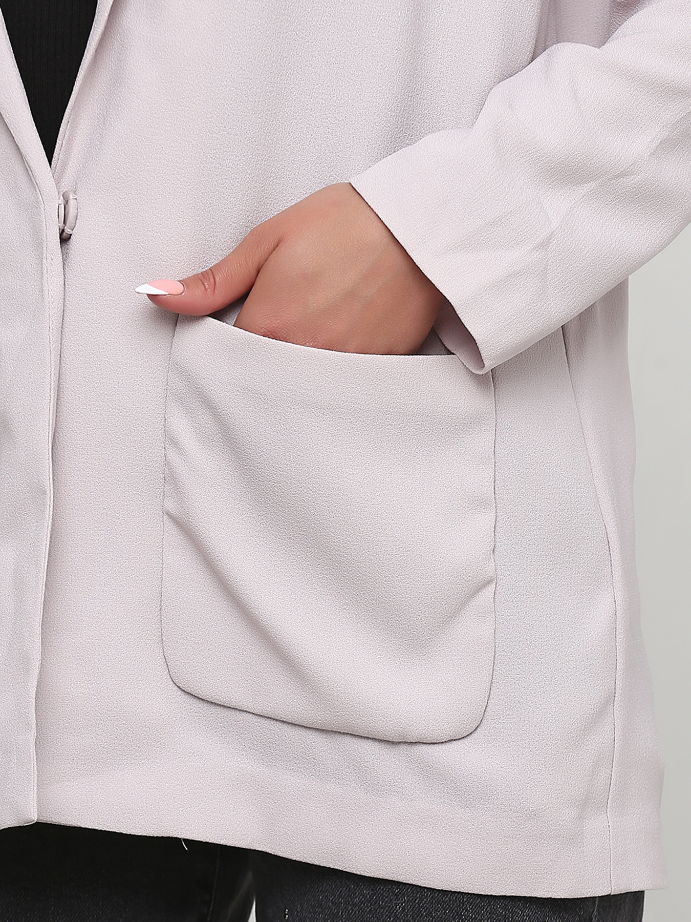 Блейзер H&M модель 5125526RP31_пудровый Фото