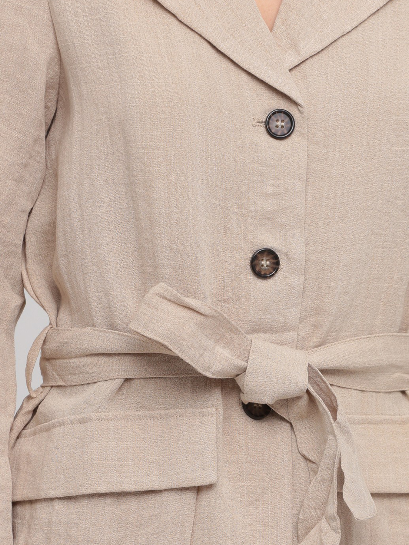 Жакет Monki модель 8040401abr_Светло-бежевый Фото