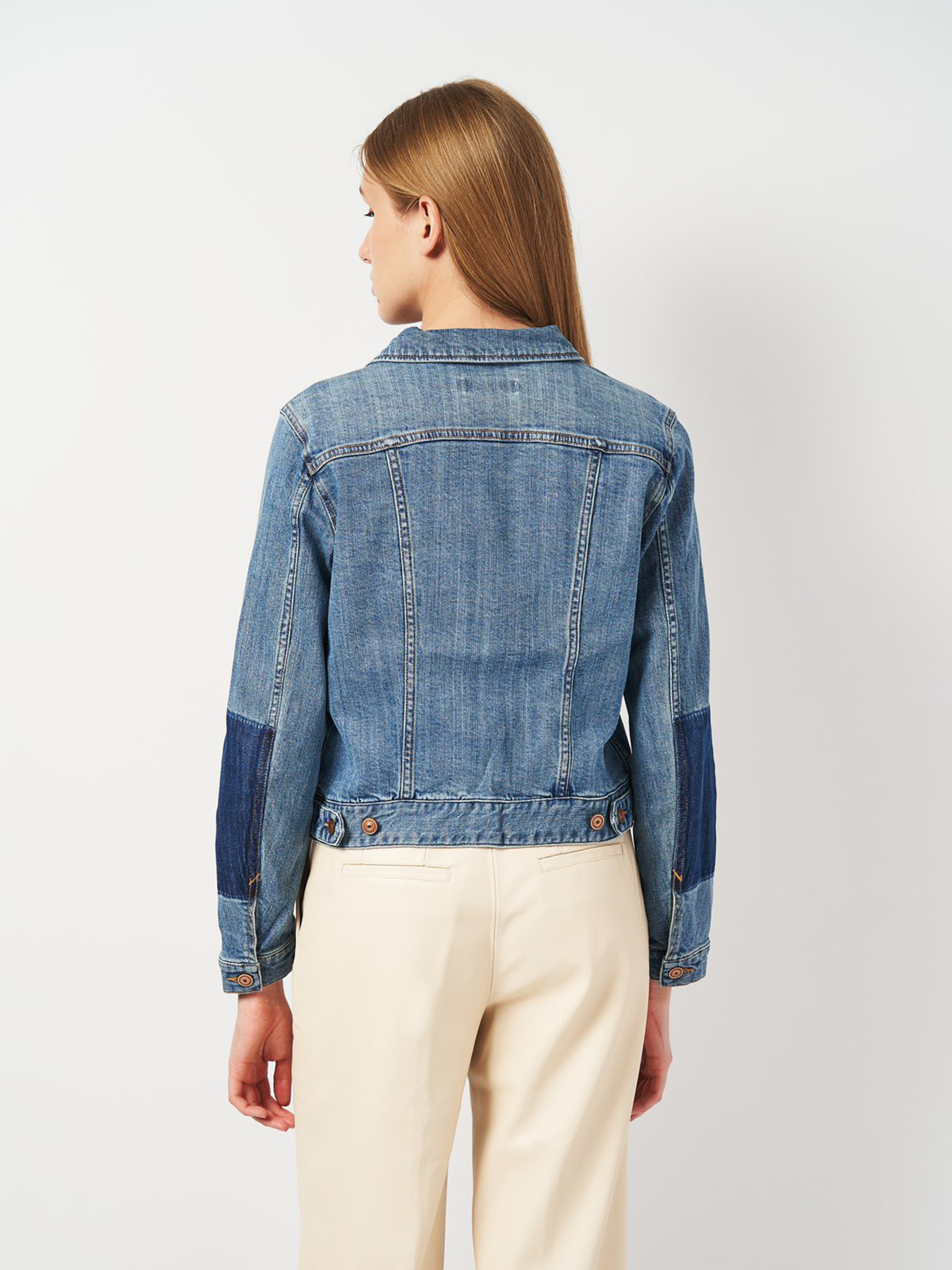 Джинсовая куртка H&M модель 2001062ral_Синий Фото