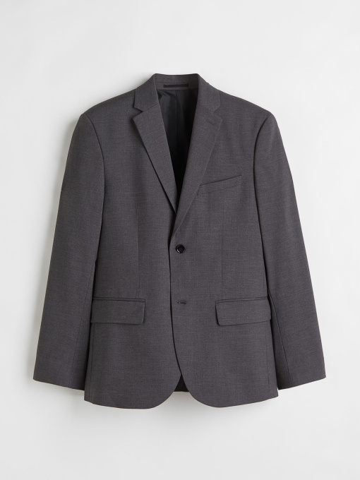 Пиджак H&M модель 7139862arl_Темно-серый Фото