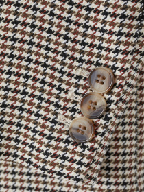 Блейзер H&M модель 8987132wer_светло-бежевый с узором Фото