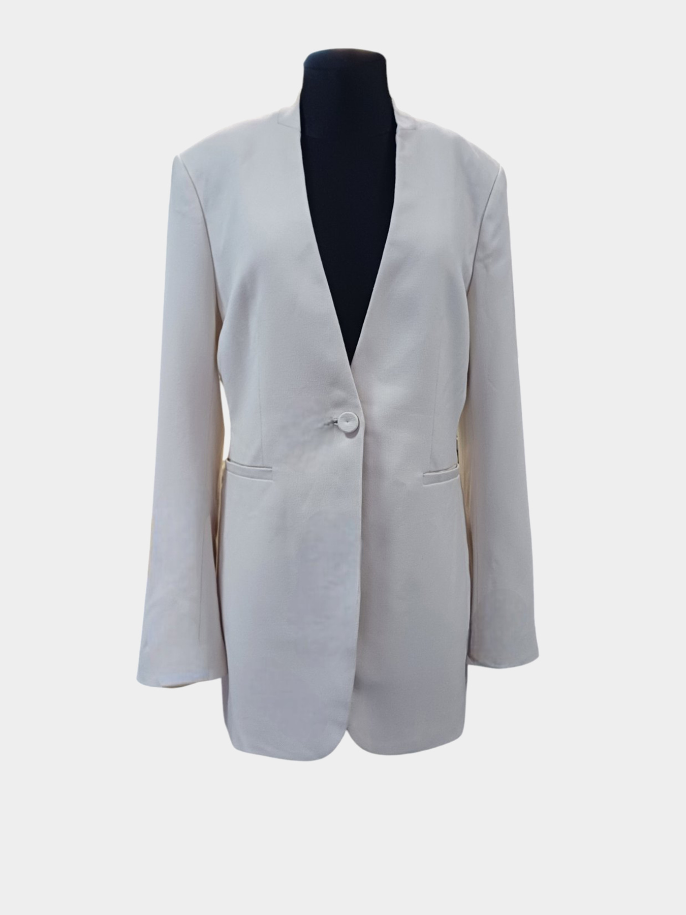 Блейзер H&M модель 7281562wer_Кремовый Фото