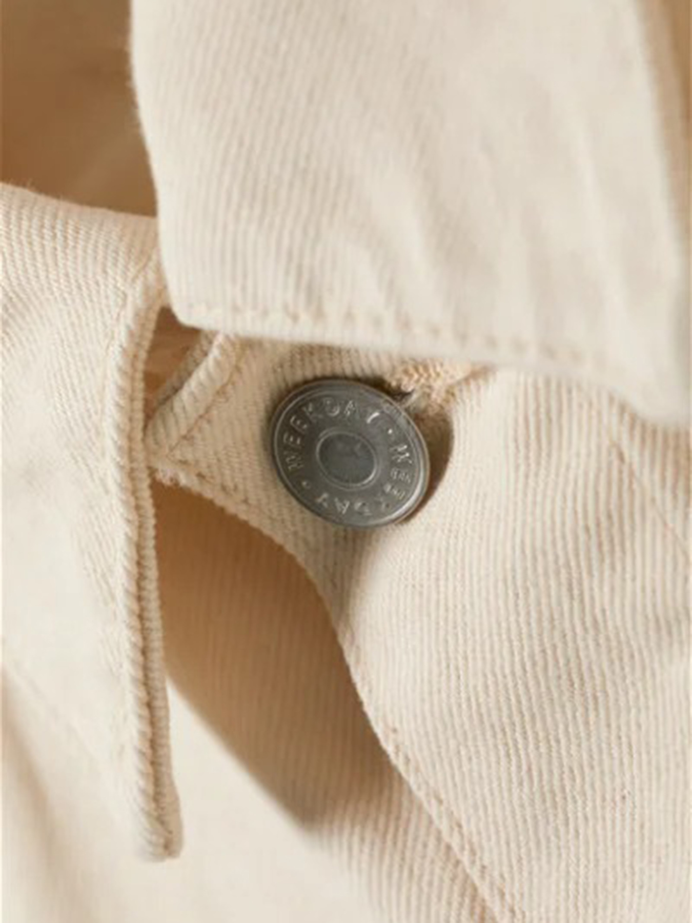 Джинсовая куртка Weekday модель 8408801ral_Молочный Фото