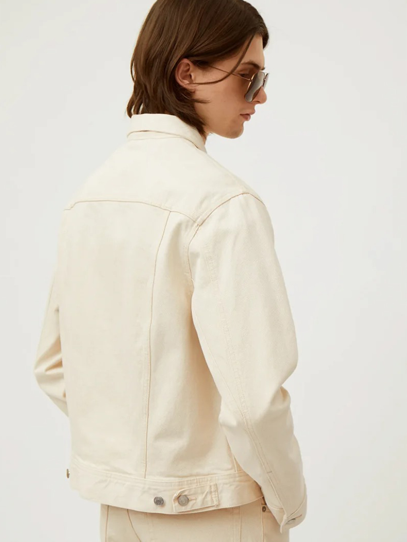 Джинсовая куртка Weekday модель 8408801ral_Молочный Фото