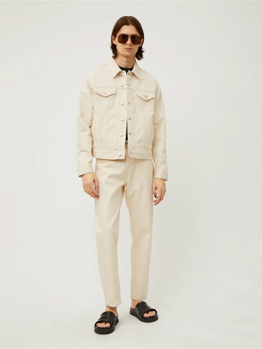 Джинсовая куртка Weekday модель 8408801ral_Молочный Фото