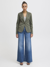 Пиджак H&M модель 1523657wer_Зеленый приглушенный Фото