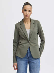 Пиджак H&M модель 1523657wer_Зеленый приглушенный Фото