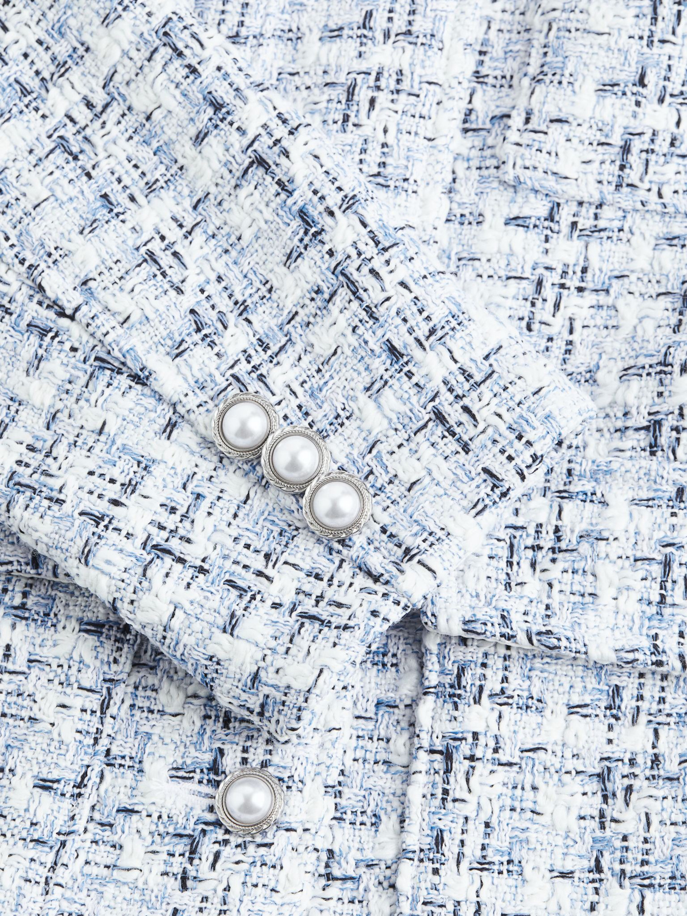 Жакет H&M модель 11459207wer_Бело-голубой Фото