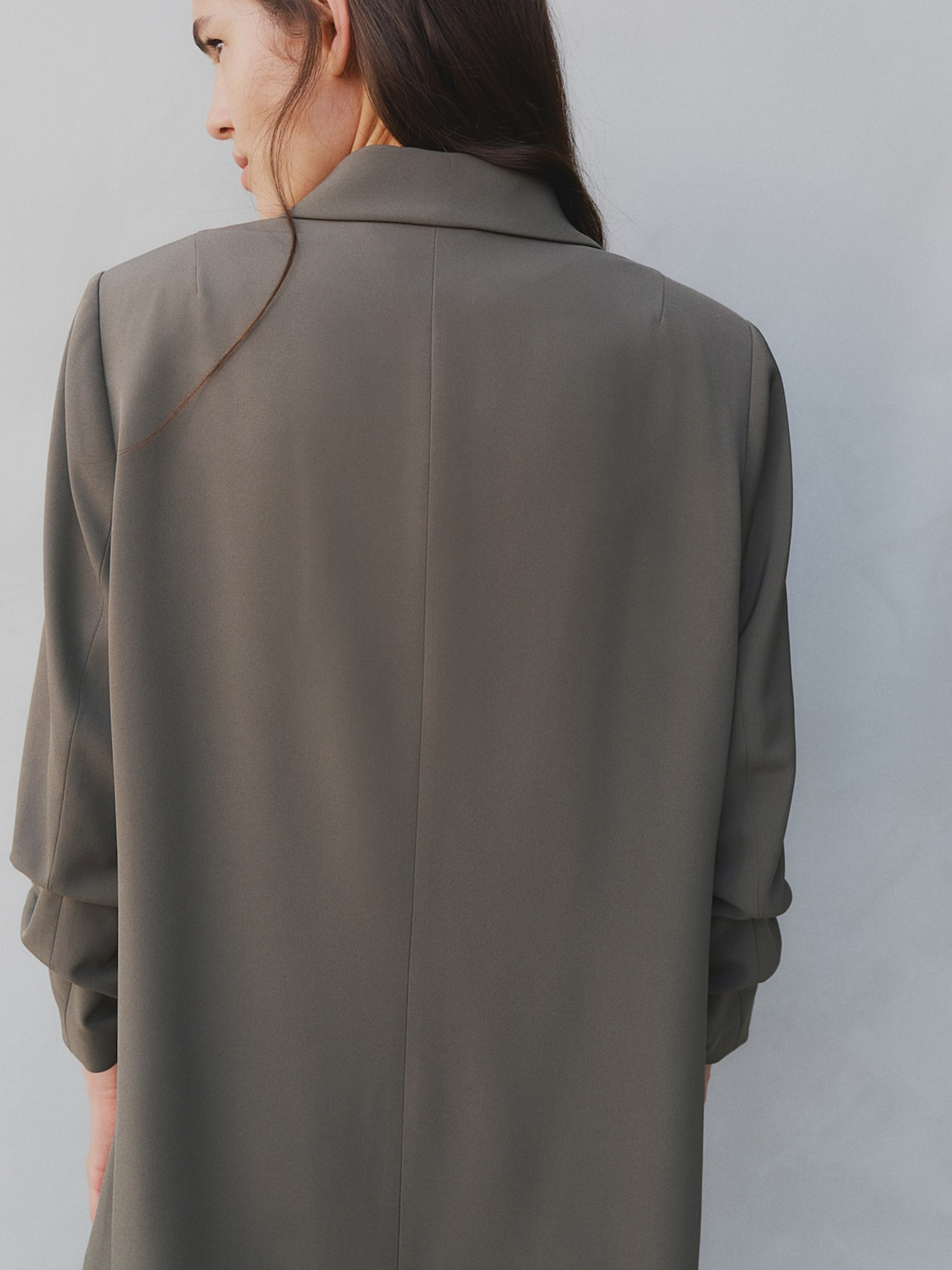 Блейзер H&M модель 10821770wer_Хаки Фото