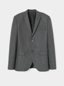 Пиджак H&M модель nlk7139865wer_Темно-серый Фото